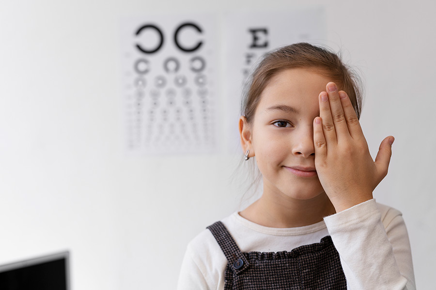 La visita oculistica nei bambini