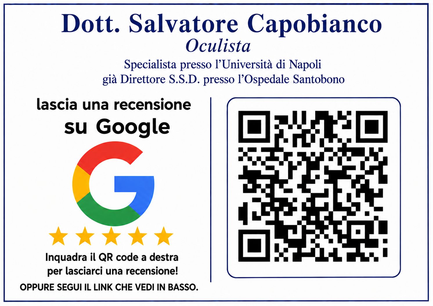 Inserisci una recensione